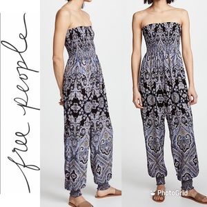 Free People Thinking of You Jumpsuit, Sz M
